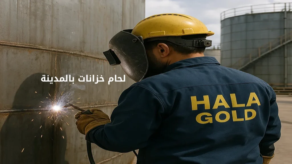لحام خزانات بالمدينة