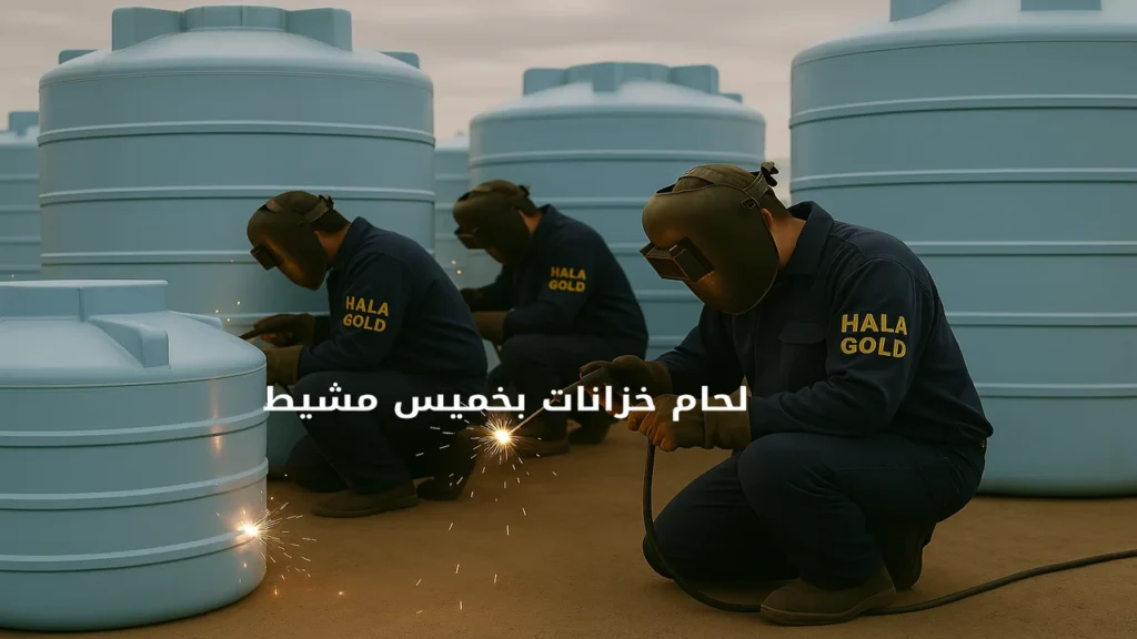 لحام خزانات بخميس مشيط 1 1
