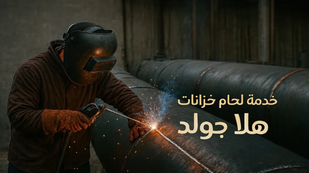 لحام خزانات حديد بالباحة